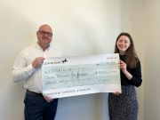 LOFA Director Luke Hopkins and Georgia Woods, the Corporate Development Manager