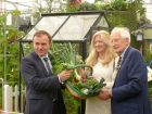 Minister, George Eustice with Carol Paris and Peter Seabrook