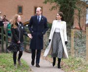 The Prince and Princess of Wales with Annabelle Padwick