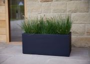 Urban Black Trough Planter